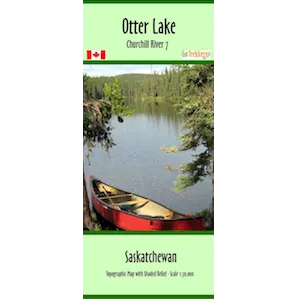 Churchill River 07 Canoe Map