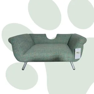 Divano di tessuto verde - Cuccia per animali