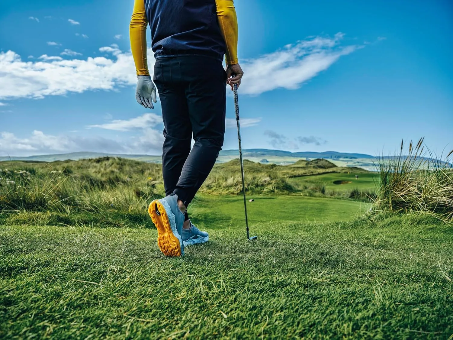 ECCO Men's Biom Hybrid 5 Lace Waterproof Golf Shoe