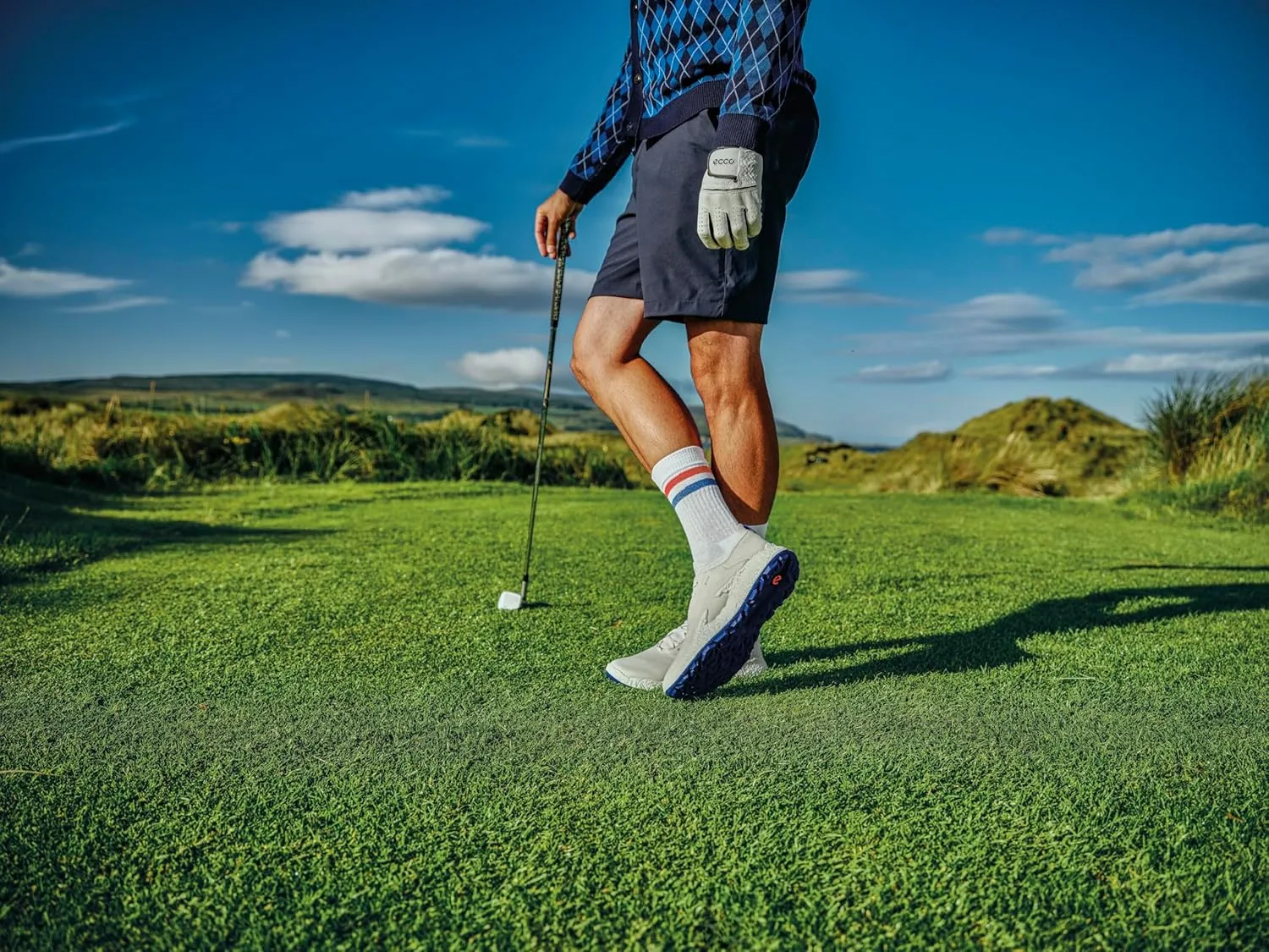 ECCO Men's Biom Hybrid 5 Lace Waterproof Golf Shoe
