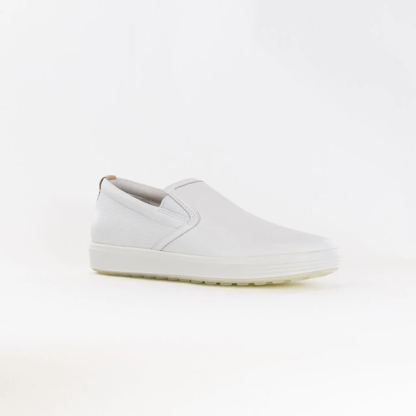 Ecco Soft 7 Casual Slip On (Women's) - White/Powder