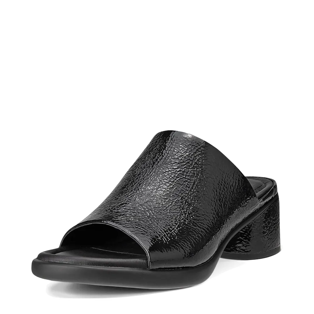Ecco Women's Sculpted LX 35 Heeled Slide Sandal (Black)