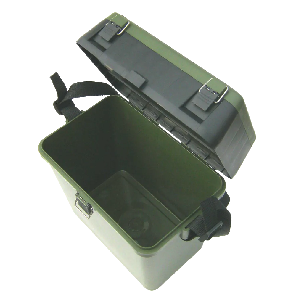 Fishing Tackle Seat Box Includes Padded Strap & Seat Pad Freepost