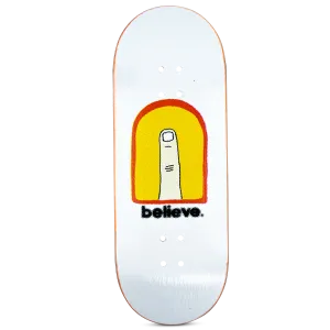 Five Luck Fingerboard Deck - Montie White