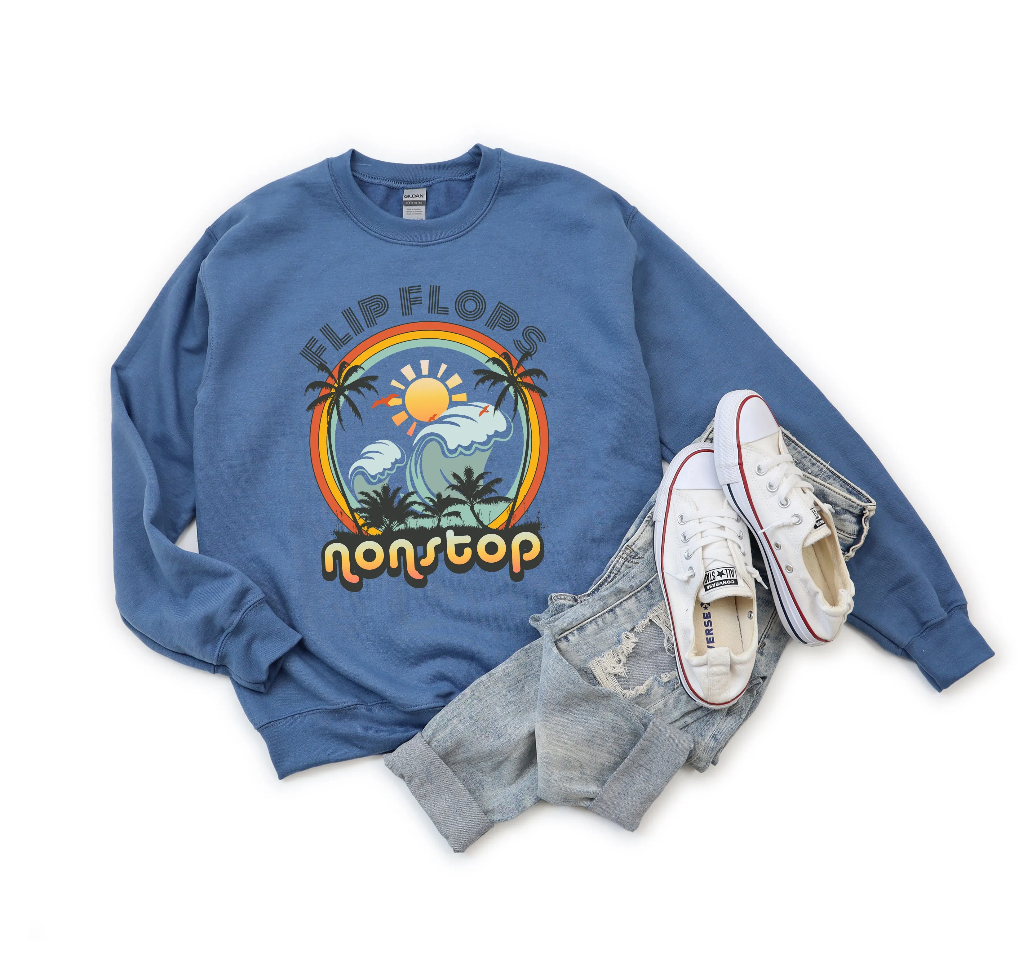 Flip Flops Nonstop | Sweatshirt