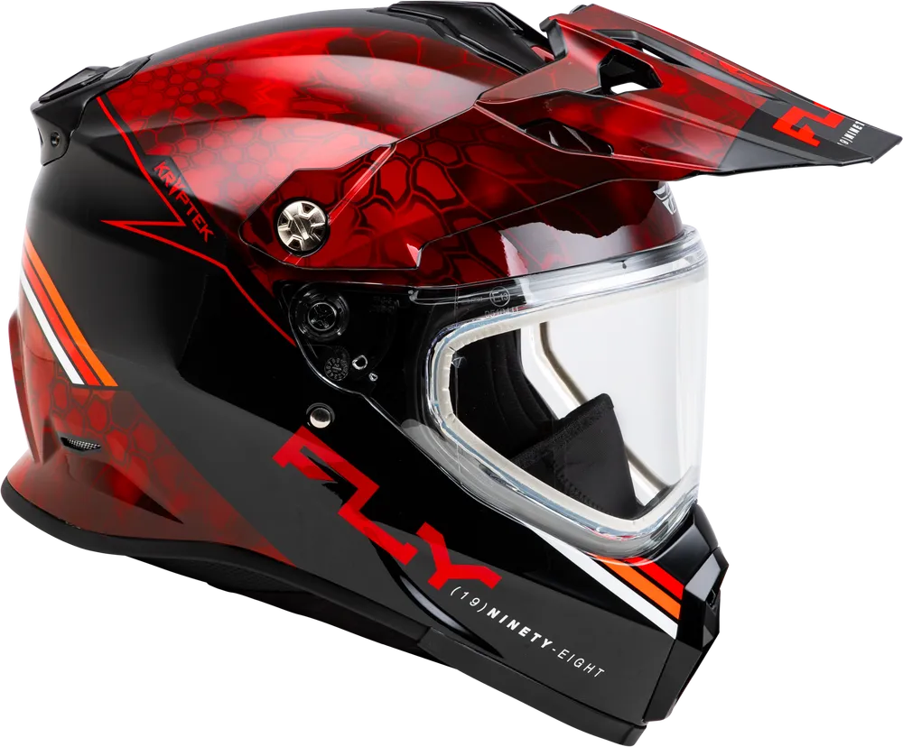 Fly Racing Trekker Cold Weather Snow ATV Off-Road Motorcycle Helmet