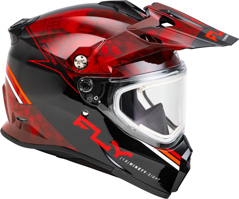 Fly Racing Trekker Cold Weather Snow ATV Off-Road Motorcycle Helmet