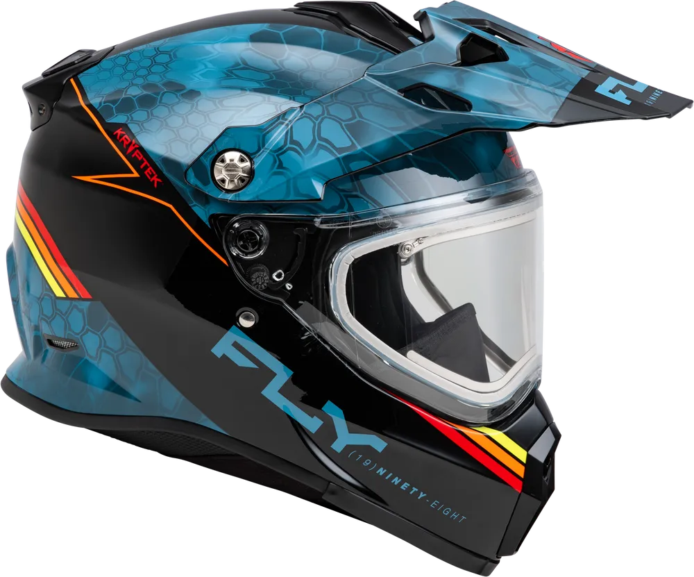 Fly Racing Trekker Cold Weather Snow ATV Off-Road Motorcycle Helmet