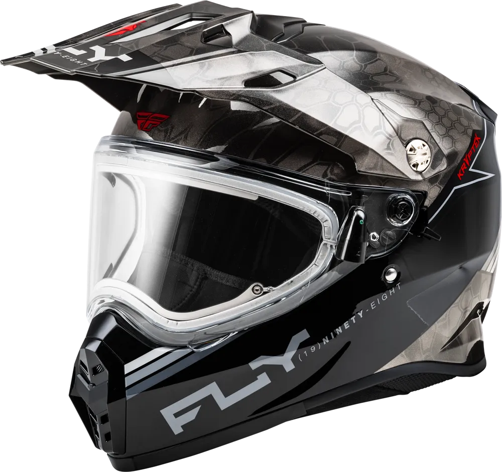 Fly Racing Trekker Cold Weather Snow ATV Off-Road Motorcycle Helmet