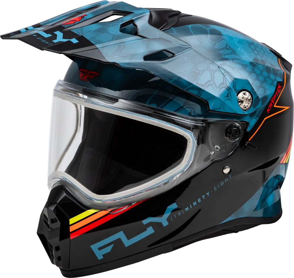 Fly Racing Trekker Cold Weather Snow ATV Off-Road Motorcycle Helmet