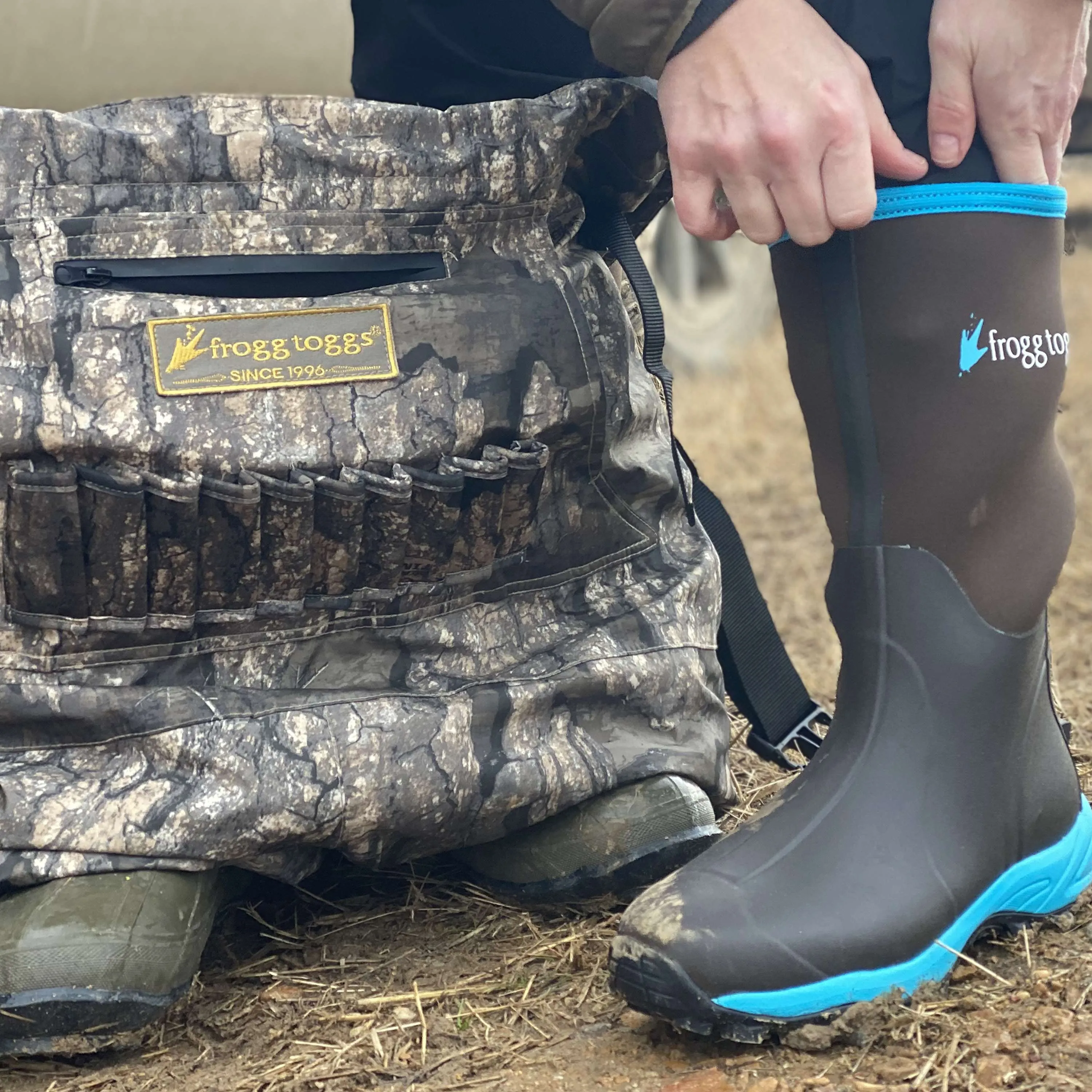 Frogg Toggs Womens Realtree MAX7 JR Grand Refuge® 3.0 Bootfoot Chest Wader