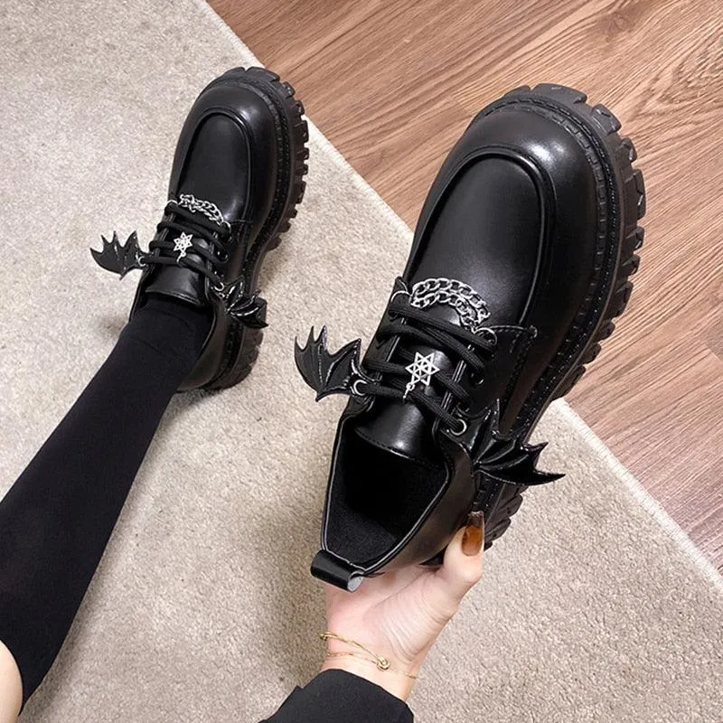 Gothic Lolita School Pumps