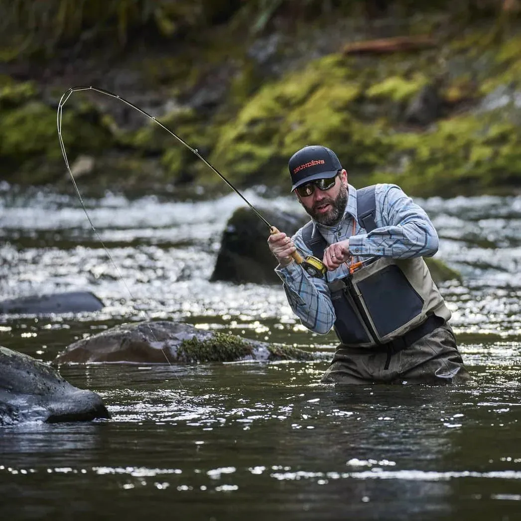 Grunden's BOUNDARY ZIP STOCKINGFOOT WADER