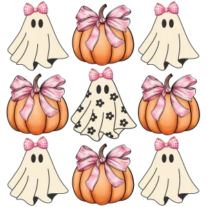 Halloween heat transfer, press and peel, no shirt