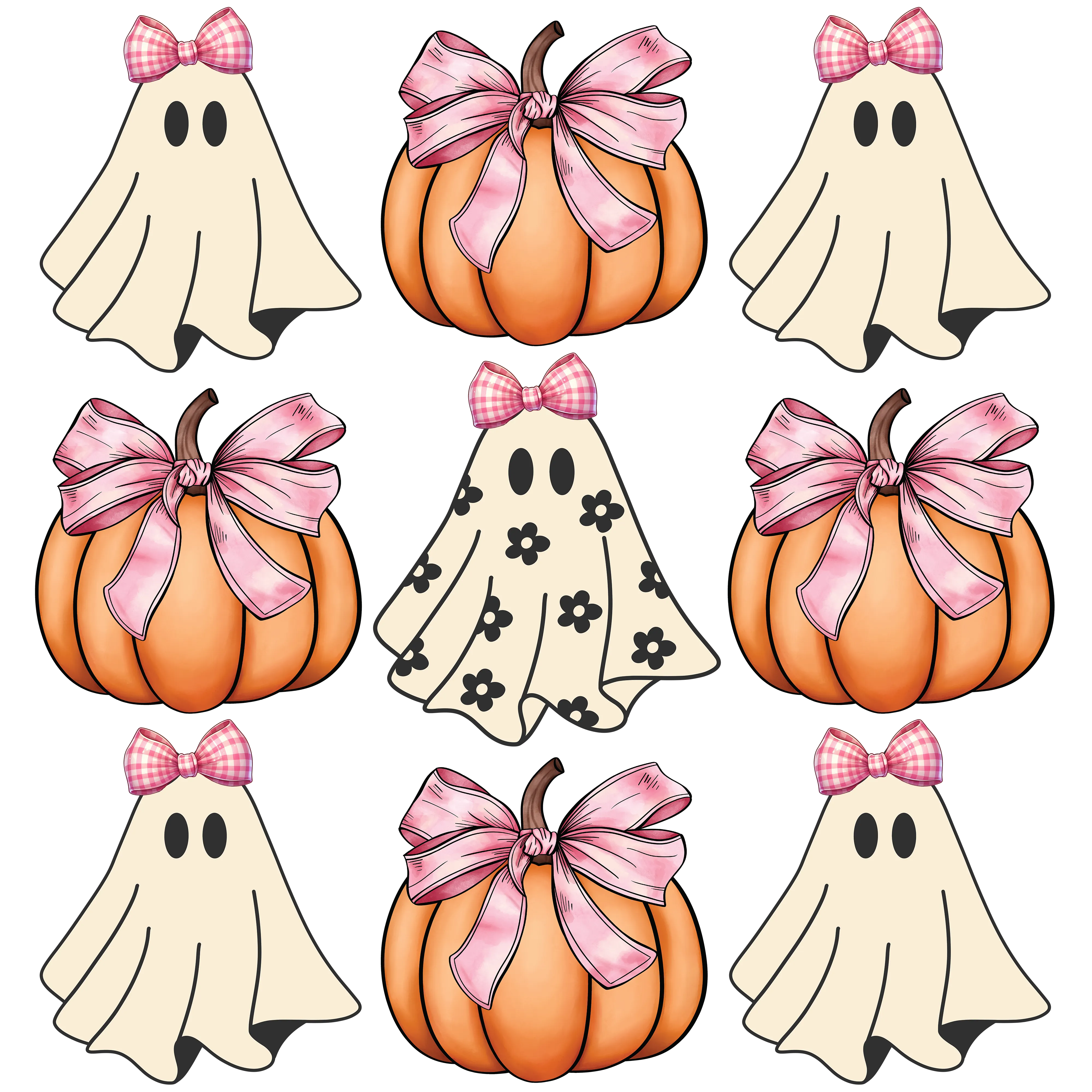 Halloween heat transfer, press and peel, no shirt