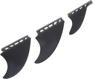 Jiawu 3PCS Paddleboard Replacement Fin, Lightweight, Impact Proof Fin, Improves Stability, Honeycomb Fiberglass Surfboard Tail Fin for Inflatable Paddleboard, Surfboard, Longboard