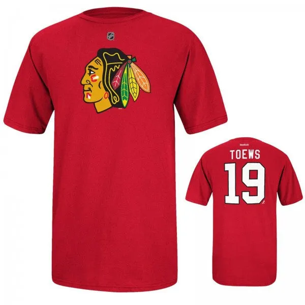 Jonathan Toews #19 Chicago Blackhawks Reebok Youth Shirt