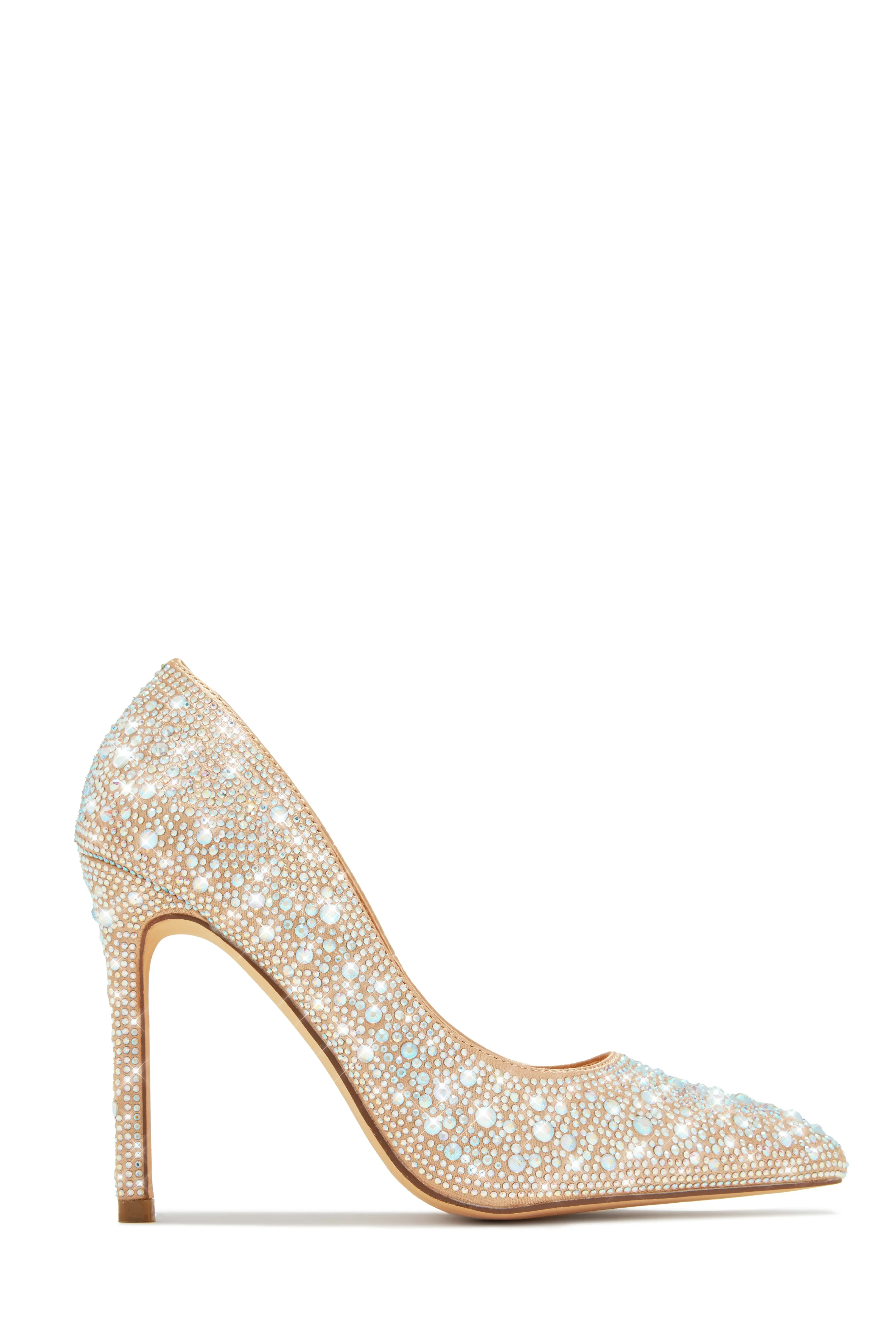 Kelly Embellished High Heel Pumps - Black