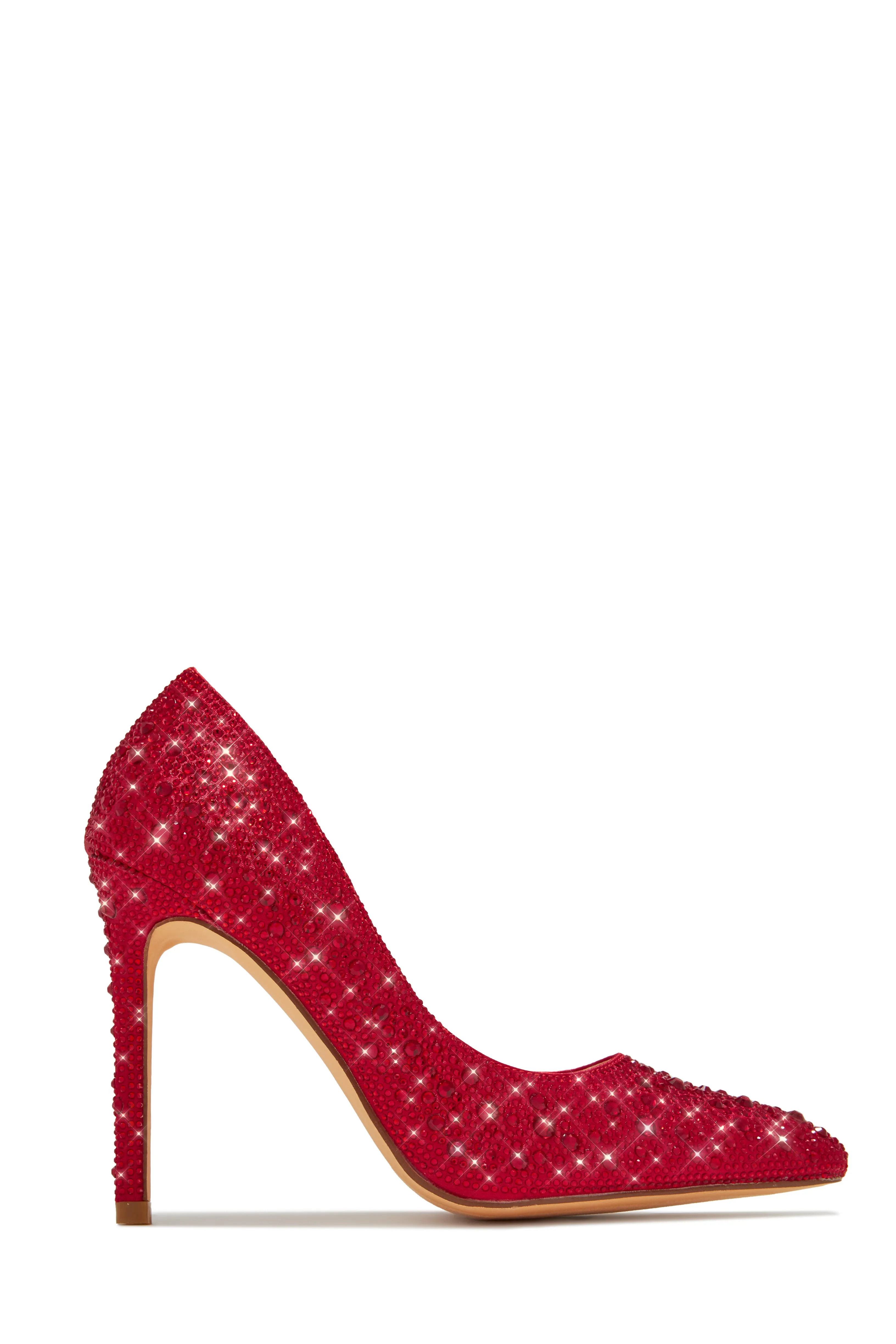 Kelly Embellished High Heel Pumps - Black