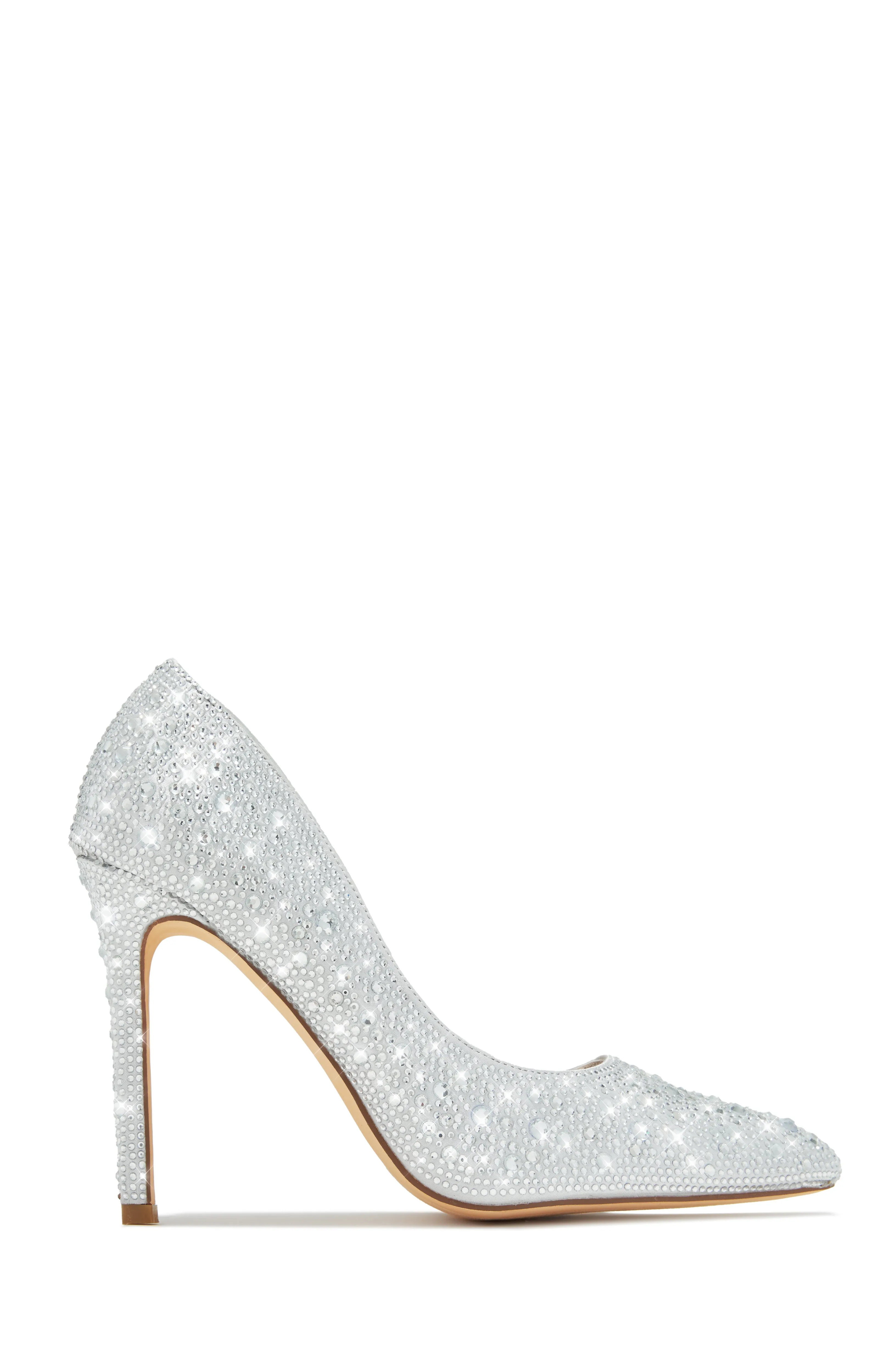 Kelly Embellished High Heel Pumps - Black