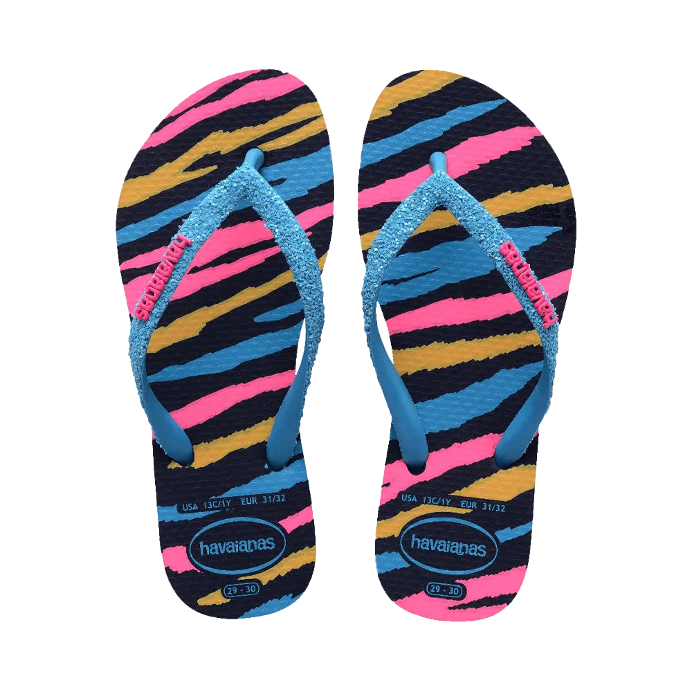 Kids Slim Glitter II Flip Flops