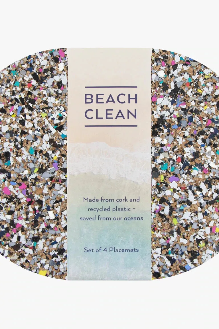 Liga Beach Clean Oval Placemat Sets
