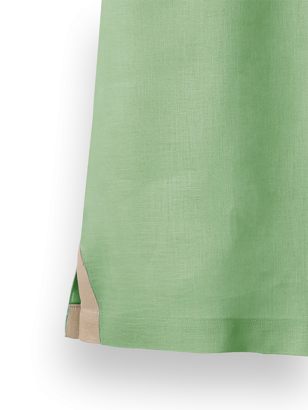 Linen Solid Casual Shirt - Khaki
