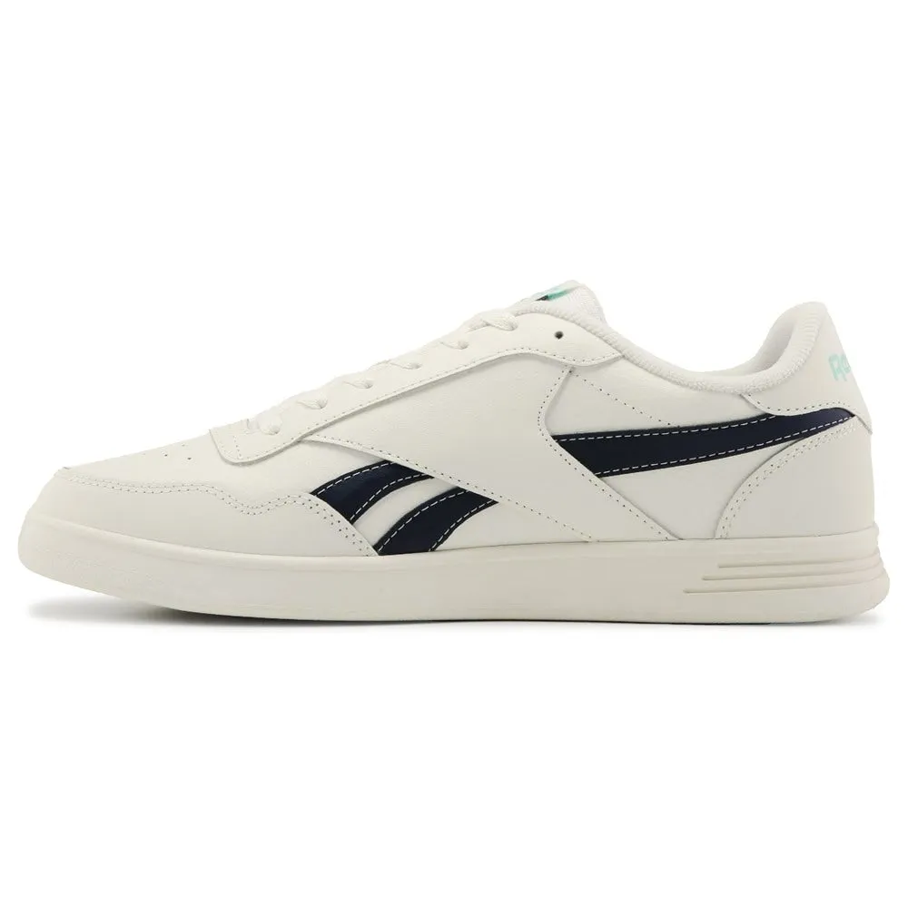 Men's Court Advance Reebok sneakers, chalk/navy/mint