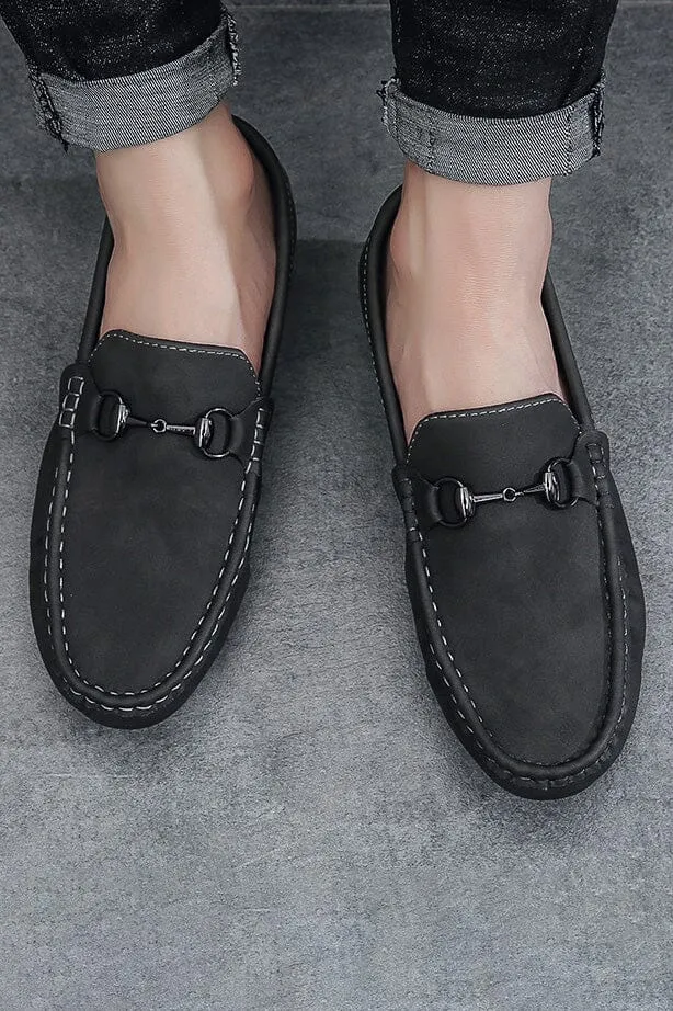 Men's Faux Suedes Casual Slip On Loafers