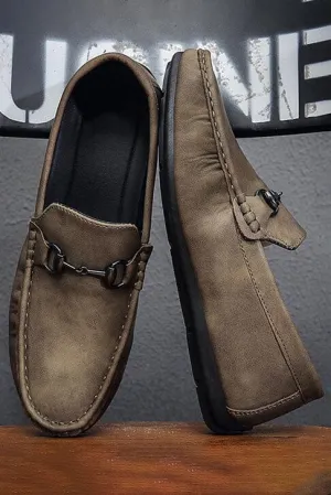 Men's Faux Suedes Casual Slip On Loafers
