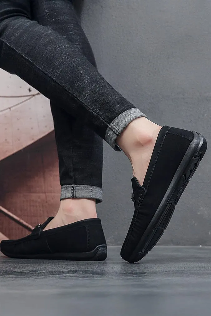 Men's Faux Suedes Casual Slip On Loafers