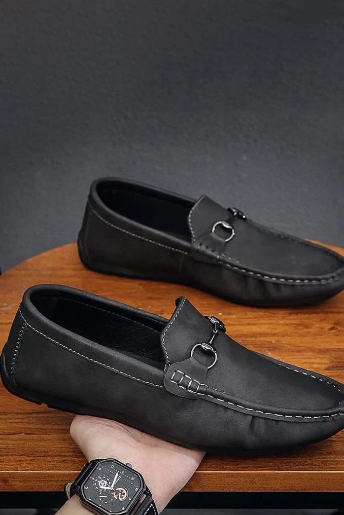 Men's Faux Suedes Casual Slip On Loafers