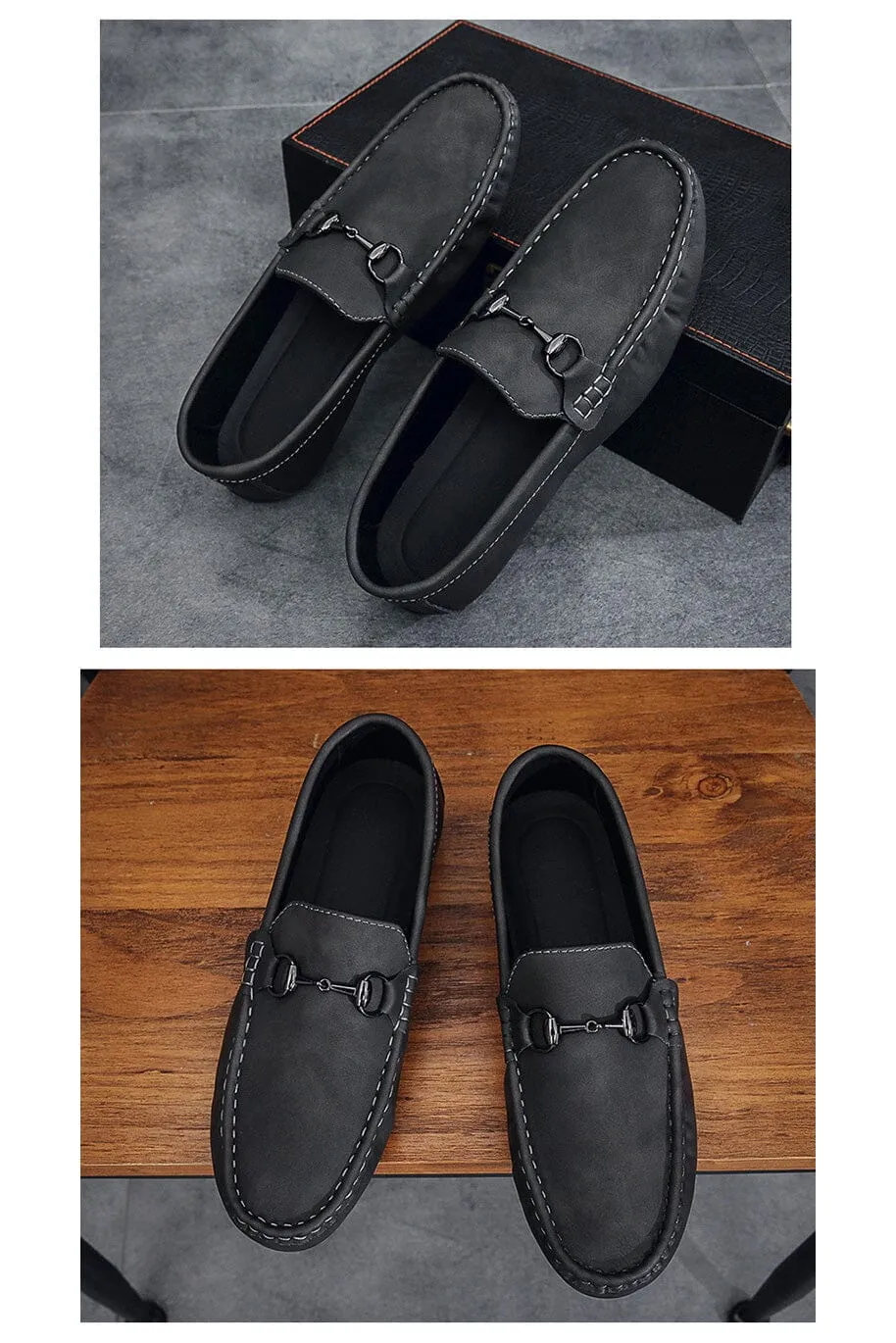 Men's Faux Suedes Casual Slip On Loafers