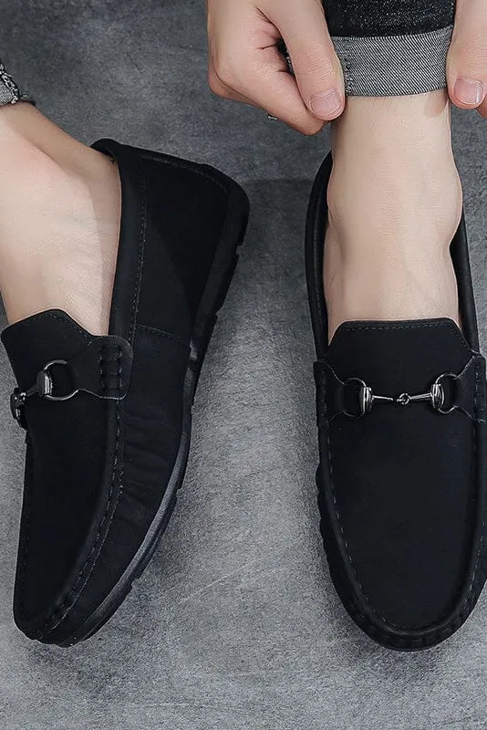 Men's Faux Suedes Casual Slip On Loafers