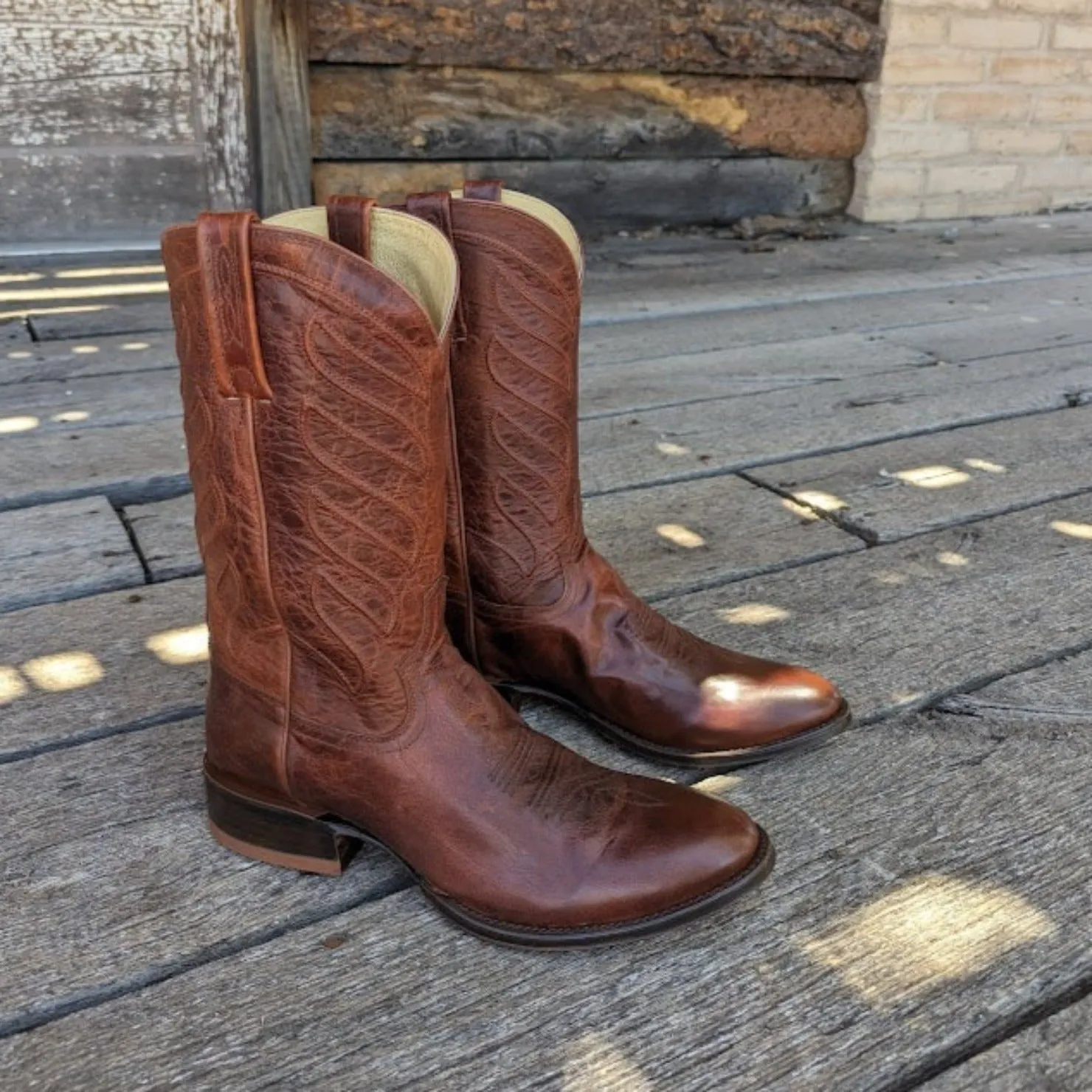 Men's  Goat Leather Boot "Lenado" by Tony Lama  DR3036