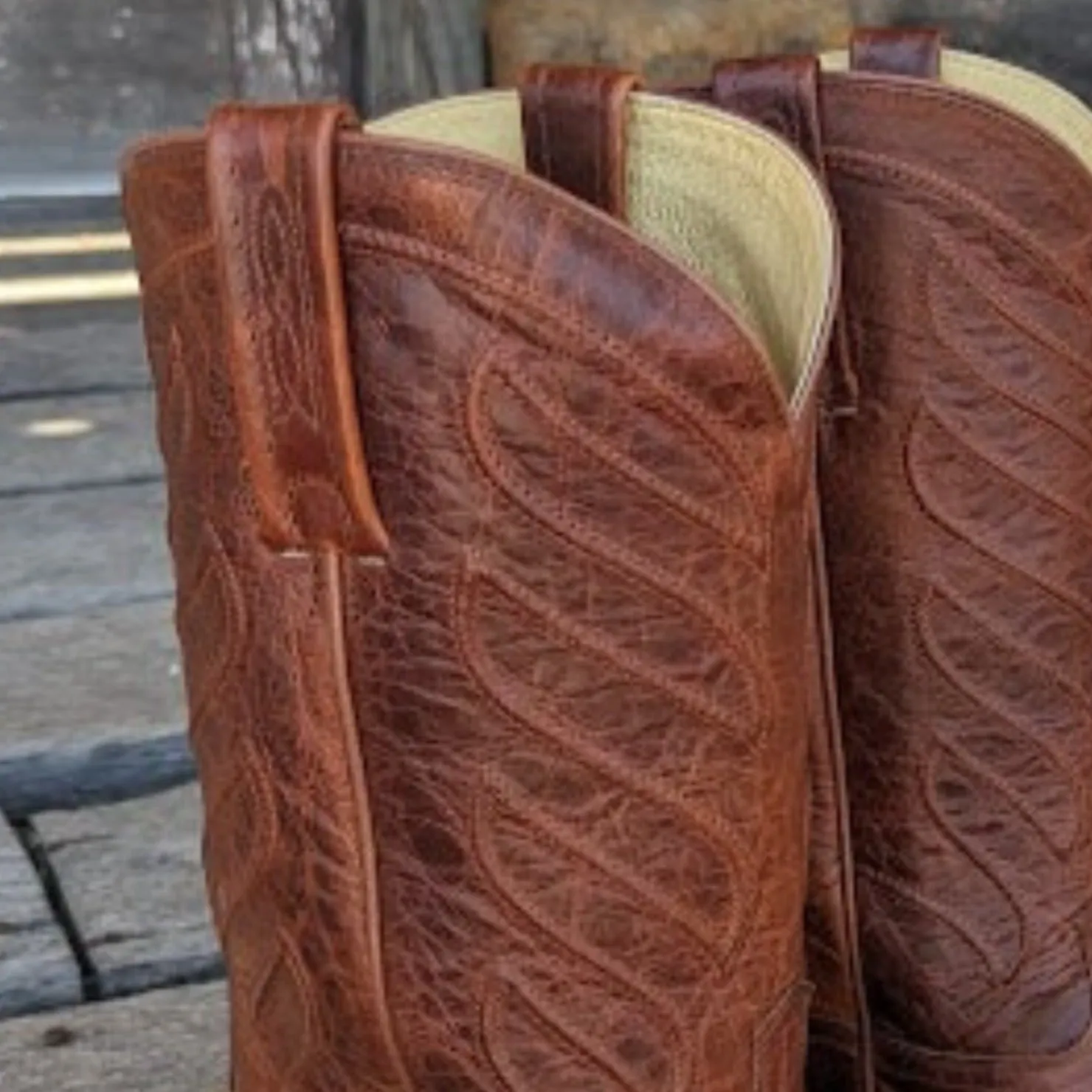 Men's  Goat Leather Boot "Lenado" by Tony Lama  DR3036