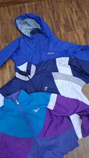 Mens mix brand wind brakers