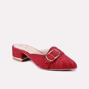 Meryl Red Casual Heel Pumps 0431126