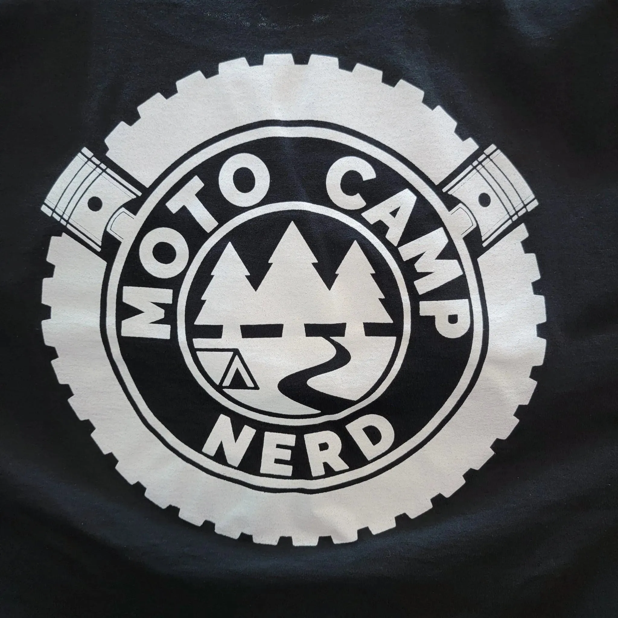 Moto Camp Nerd V-Twin T-Shirt