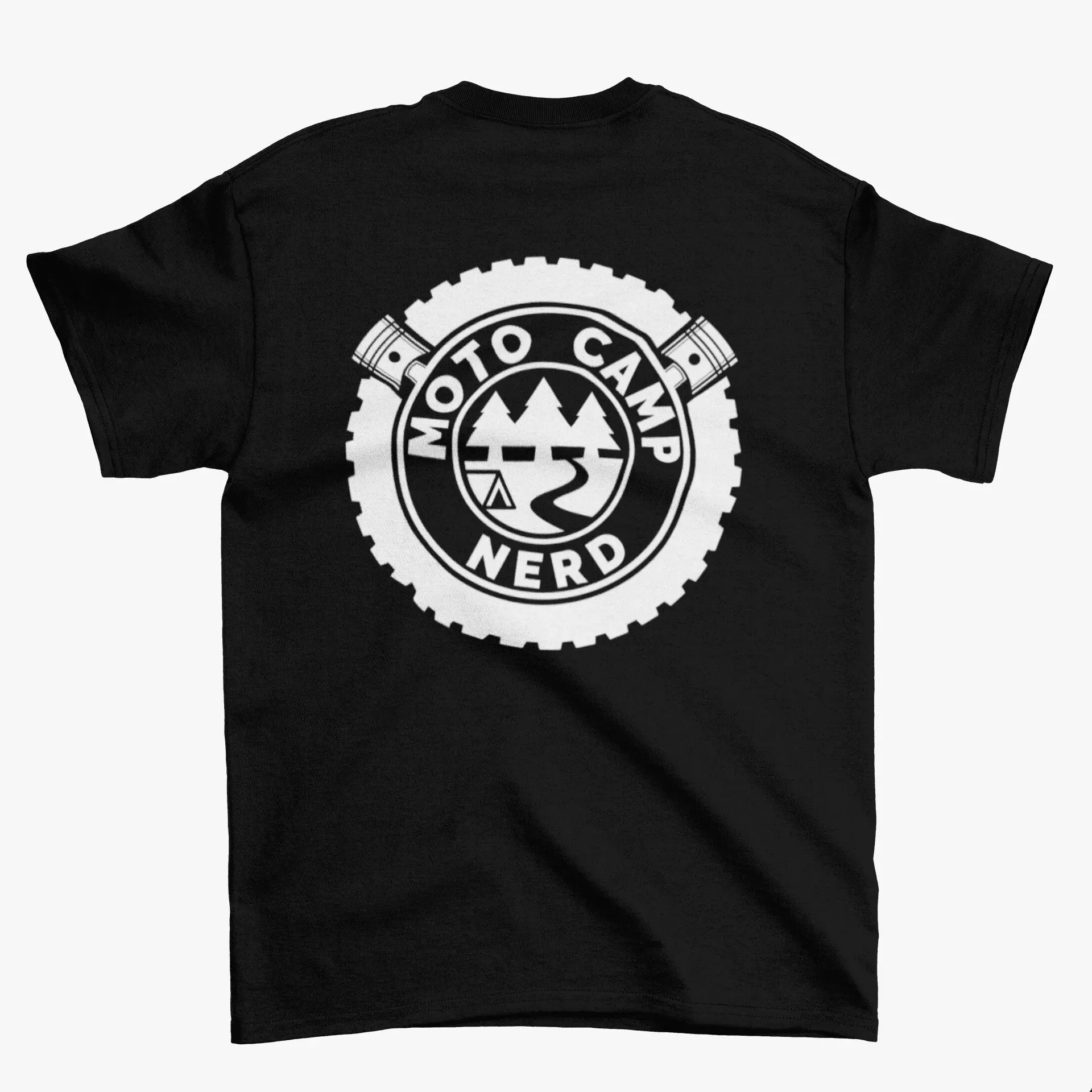 Moto Camp Nerd V-Twin T-Shirt