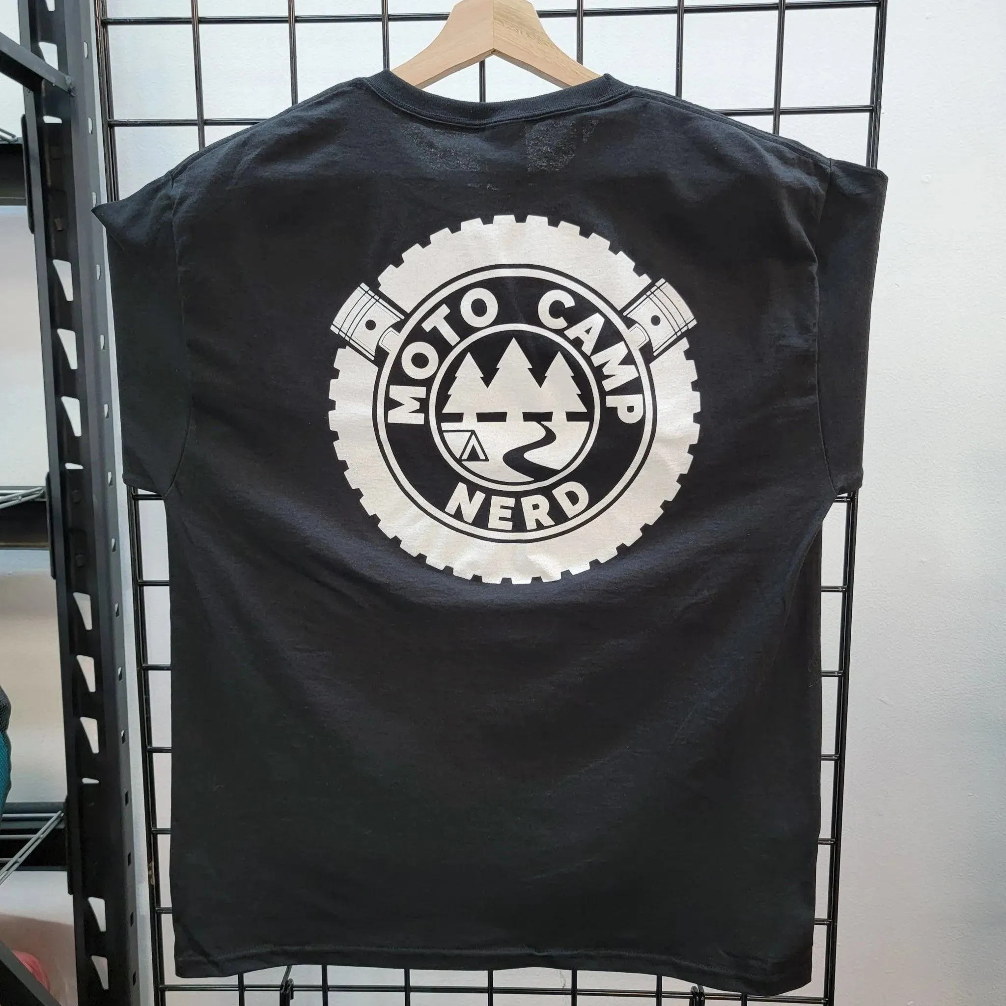 Moto Camp Nerd V-Twin T-Shirt