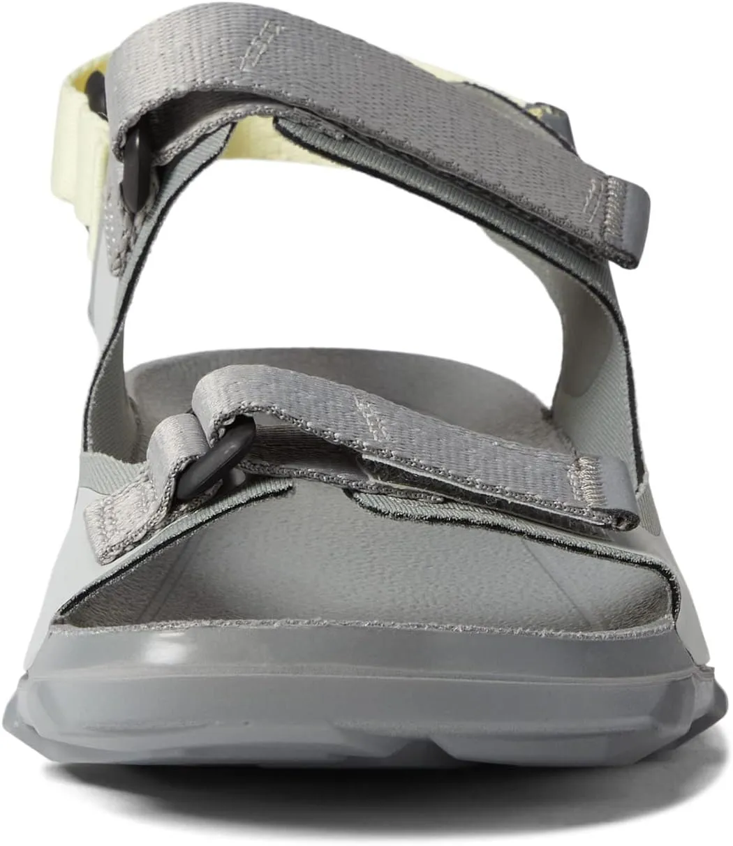 MX Onshore 3-Strap Water-Friendly ECCO Sport Sandals, Concrete/Wild Dove