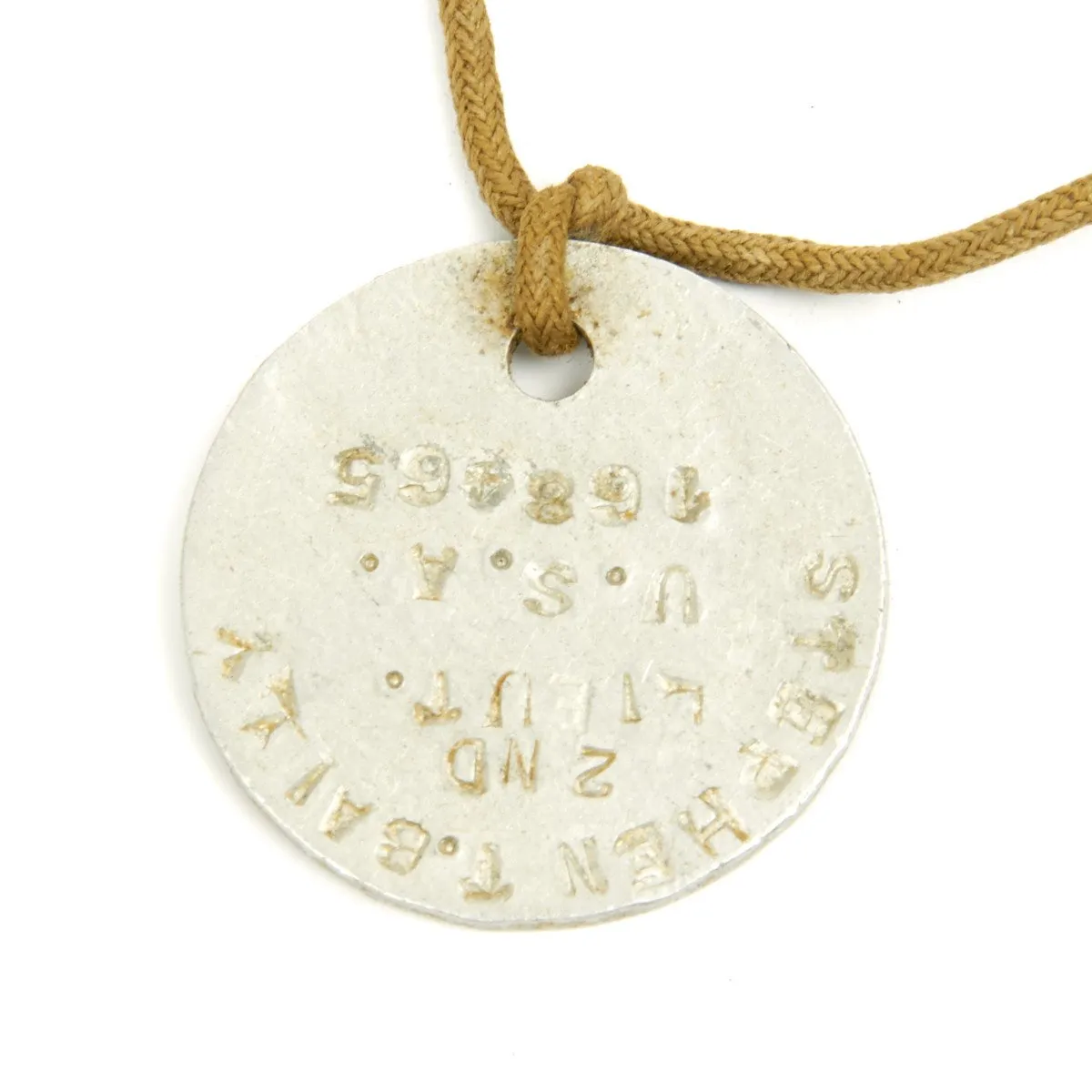 Original U.S. WWI Grouping Lieutenant Stephen T. Baily 325th Artillery Battalion