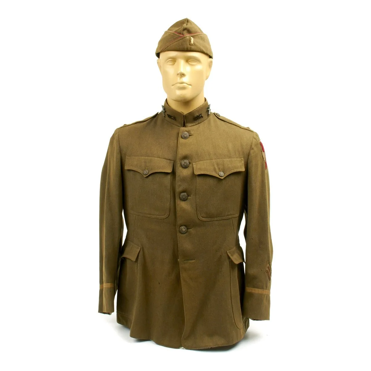 Original U.S. WWI Grouping Lieutenant Stephen T. Baily 325th Artillery Battalion