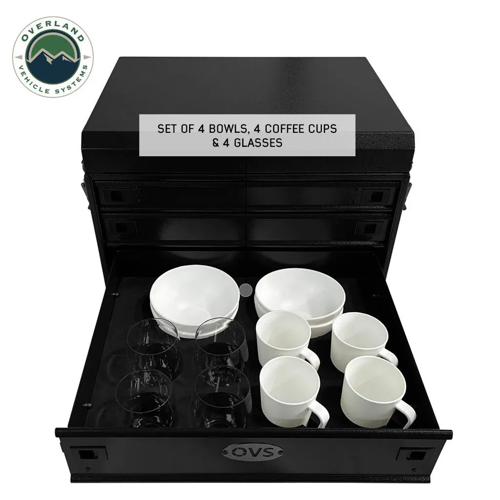Overland Vehicle Systems Ultimate 39 Piece Utensil Set