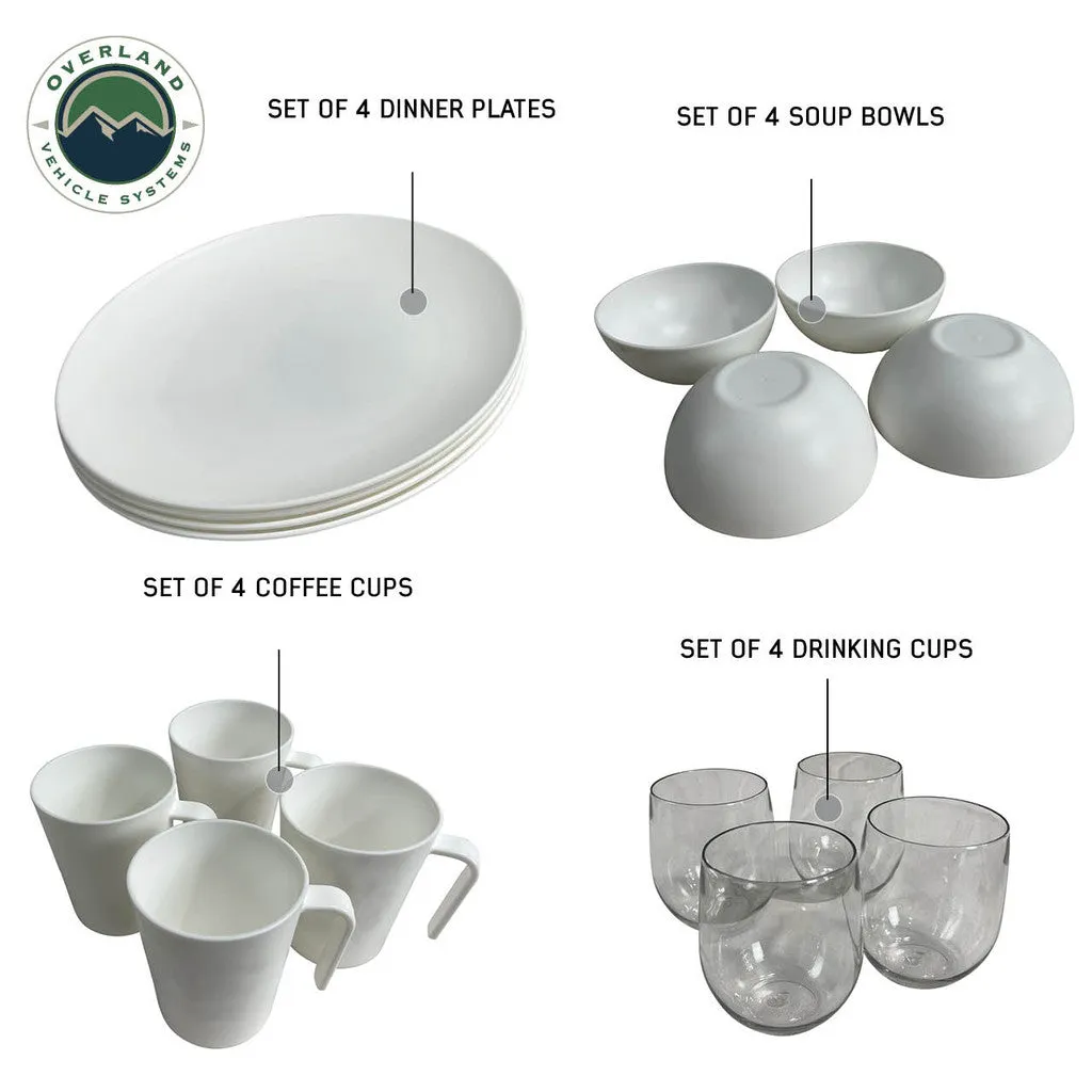 Overland Vehicle Systems Ultimate 39 Piece Utensil Set