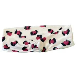 Purple Cheetah Knotties Headband