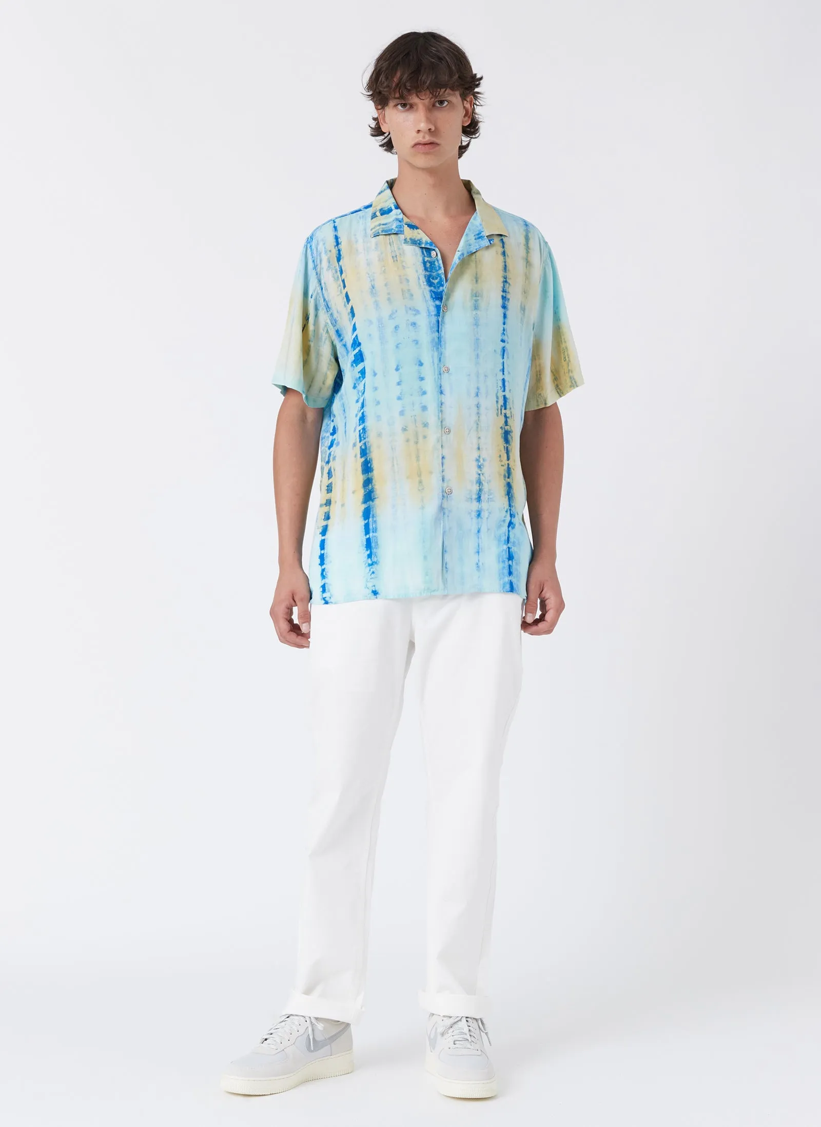 Resort Linen Shirt Casa Tie Dye