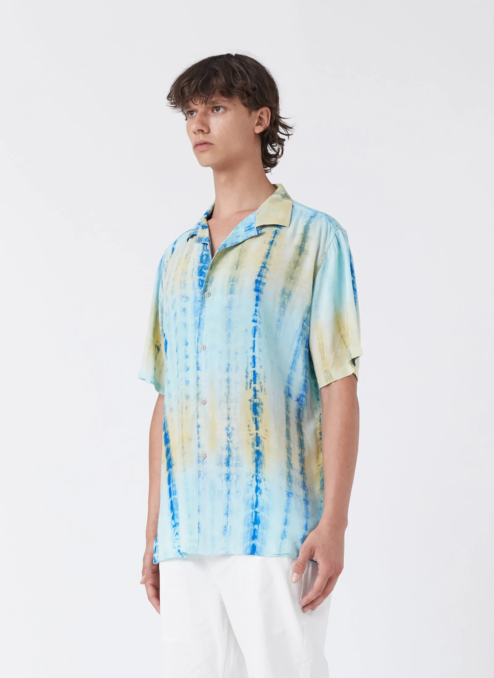 Resort Linen Shirt Casa Tie Dye