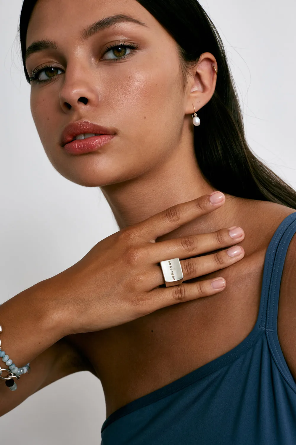 Serra Ring Silver